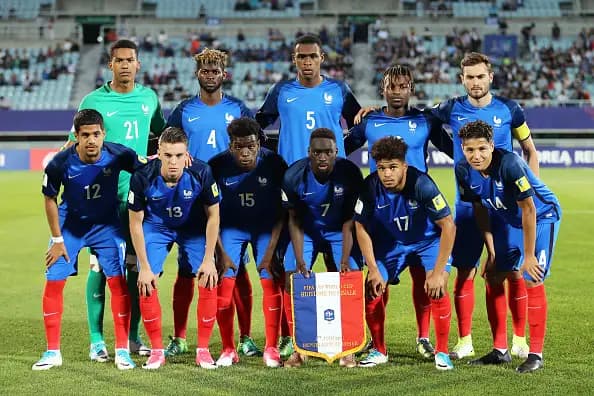 Đội tuyển U20 Pháp sở hữu nhiều tài năng bóng đá trẻ